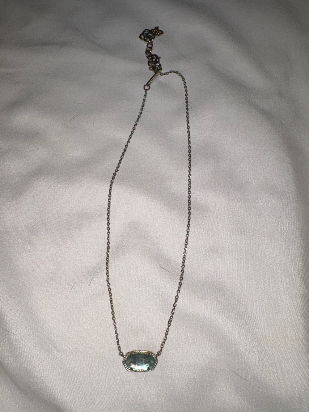 Kendra Scott Light Blue Elisa Pendant Necklace - Women's Jewelry